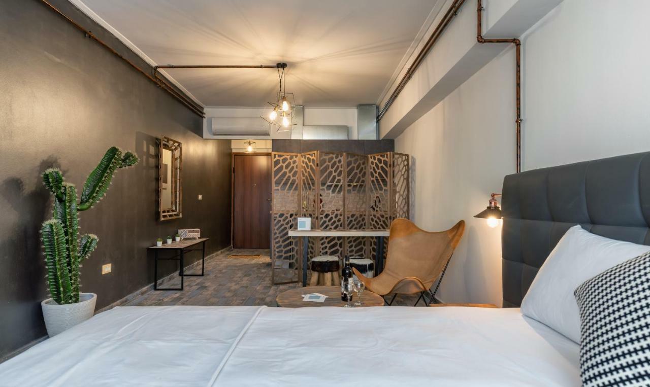 Superb Industrial Style Lodge Heart Of Athens Ngoại thất bức ảnh